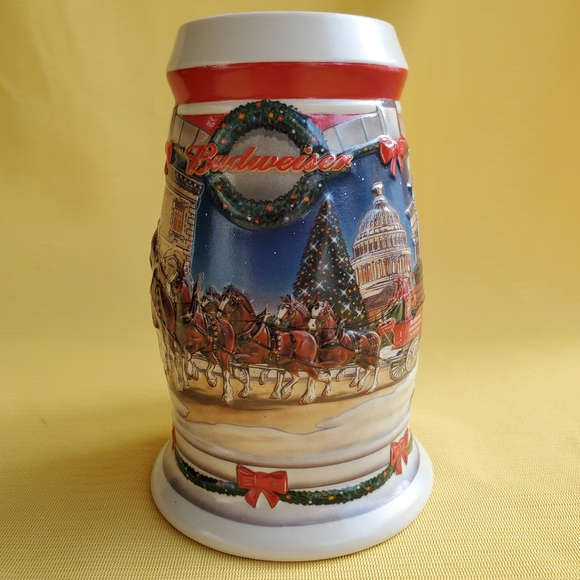 Budweiser Collectors Holiday Beer Stein - Picture 10 of 16